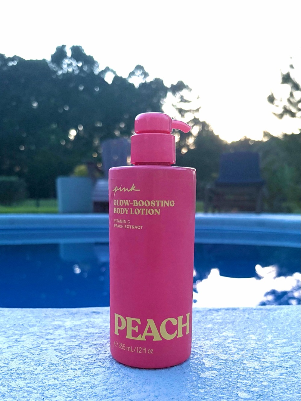 PINK Victoria’s Secret - 12oz PEACH - Glow Boosting Body Lotion - Picture 9 of 11
